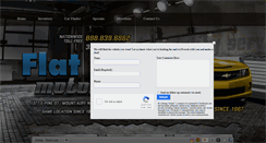 Desktop Screenshot of flatrockmotors.net