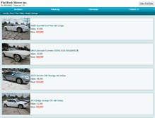 Tablet Screenshot of flatrockmotors.net